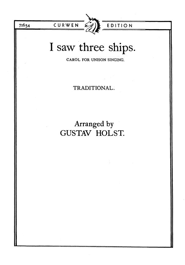 I Saw Three Ships