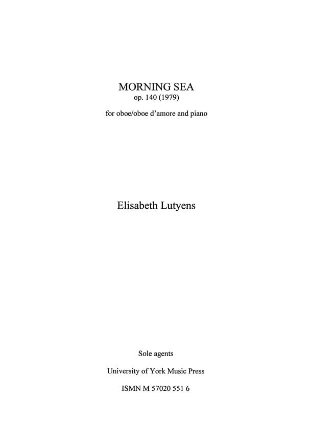Morning Sea Op.140