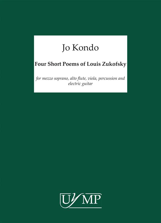 Four Short Poems Of Louis Zukofsky
