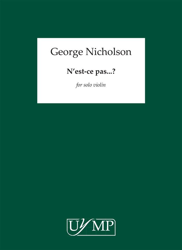 N'est-ce pas??