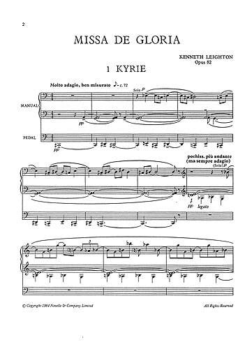 Missa De Gloria Op.82