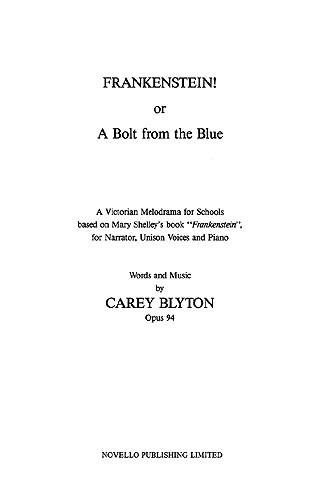 Frankenstein Vocal Score