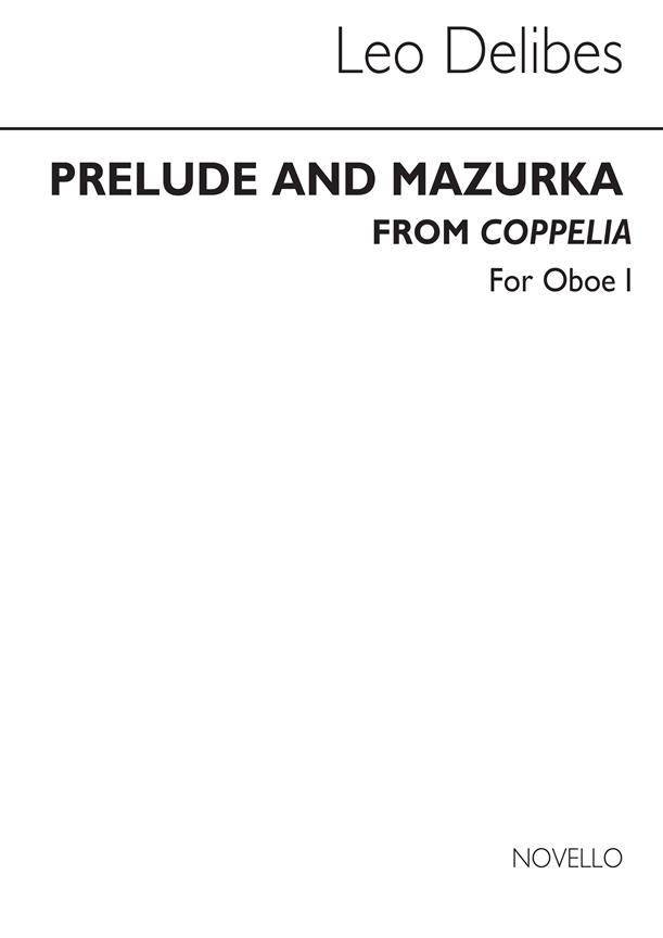 Prelude & Mazurka (Cobb) Oboe 1