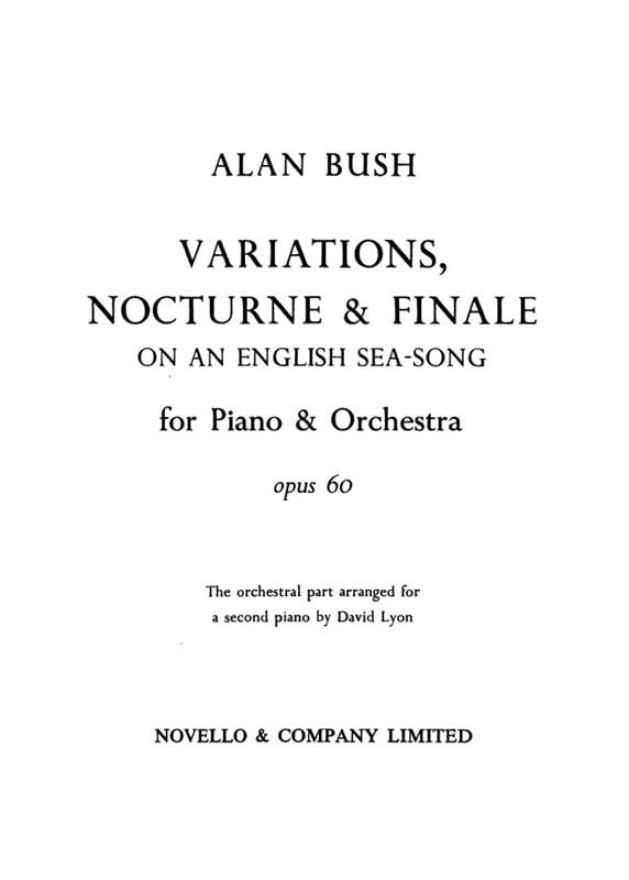 Variations Nocturne And Finale For 2 Pianos