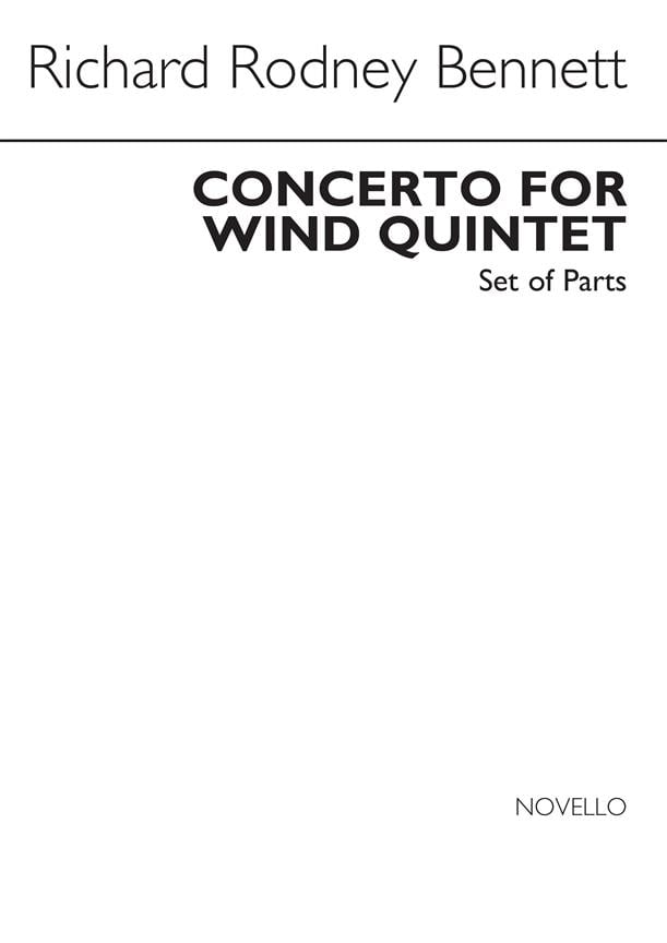 Concerto For Wind Quintet (Parts)
