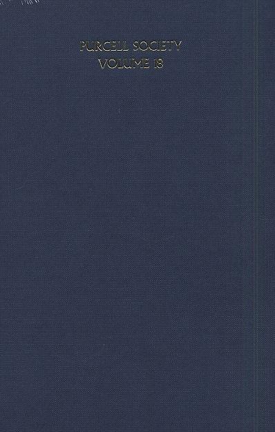 Purcell Society Volume 18