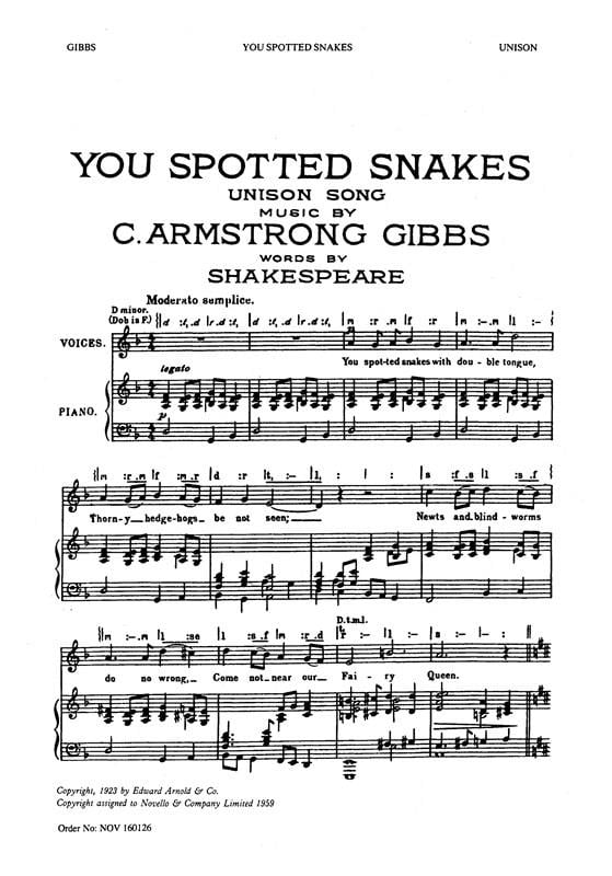 You Spotted Snakes