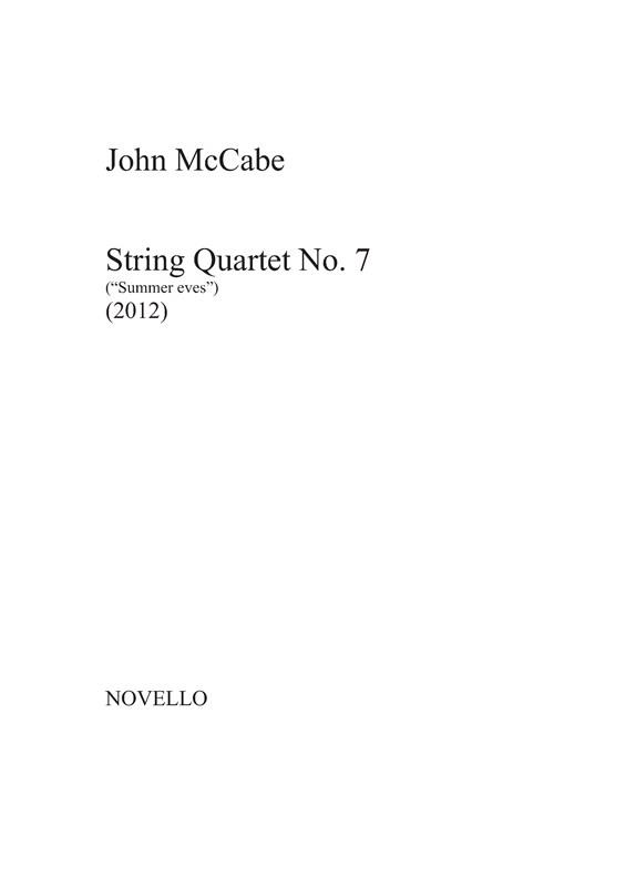 String Quartet No.7 - Summer Eves