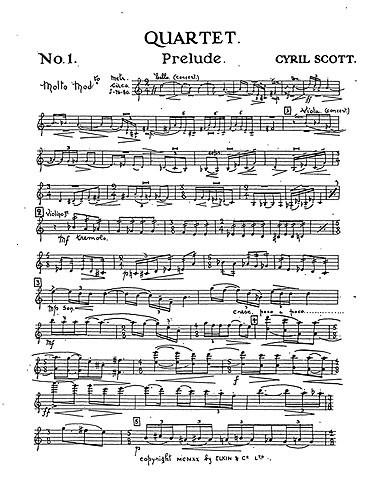 String Quartet No.1 (Parts)
