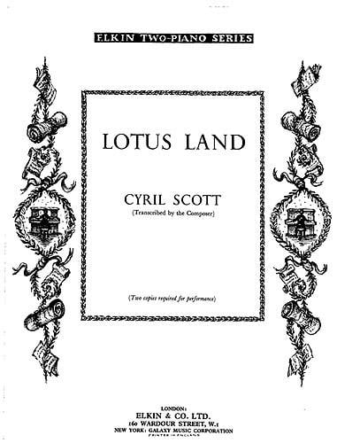 Lotus Land Op.47 No.1 For Two Pianos