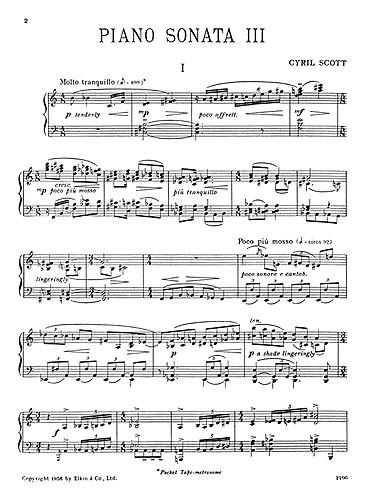Sonata No.3 For Piano