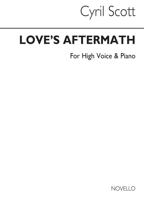 Love's Aftermath-high Voice/Piano (Key-d Flat)