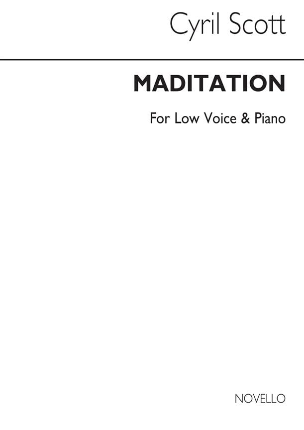 Meditation-low Voice/Piano (Key-b Flat)