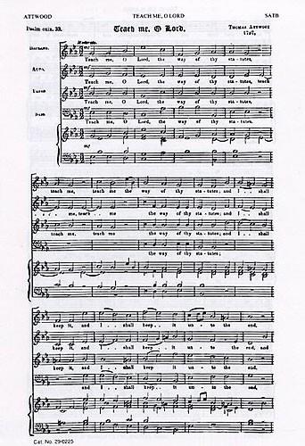 Teach Me O Lord / O God In Thy Heavenly Hand