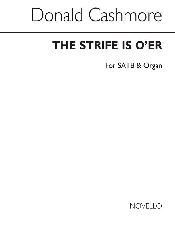 Strife Is O'er (SATB)