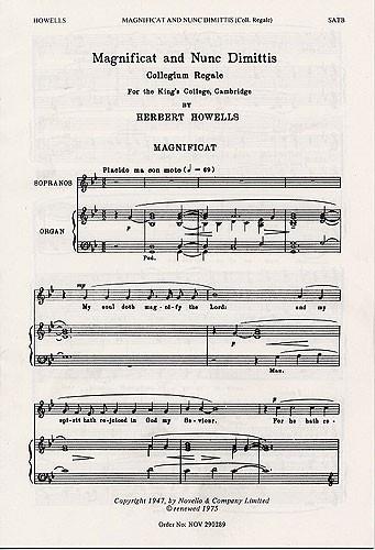 Magnificat And Nunc Dimittis (Collegium Regale)