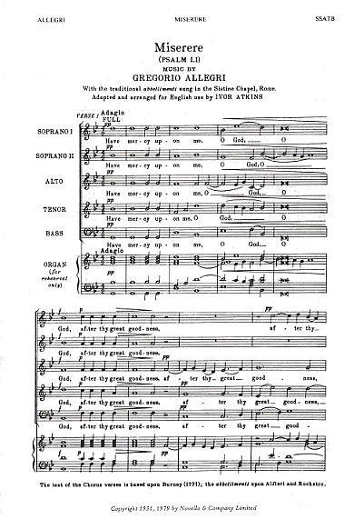 Miserere (Psalm LI)