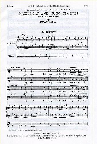 Magnificat And Nunc Dimittis (Latin American)