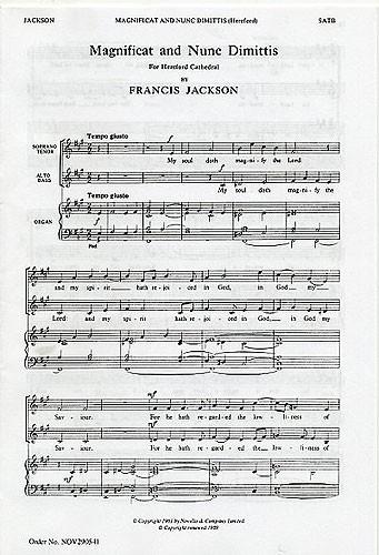 Magnificat And Nunc Dimittis (Hereford)
