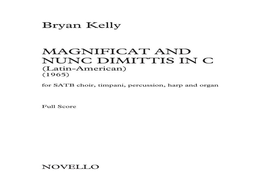 Magnificat And Nunc Dimittis In C