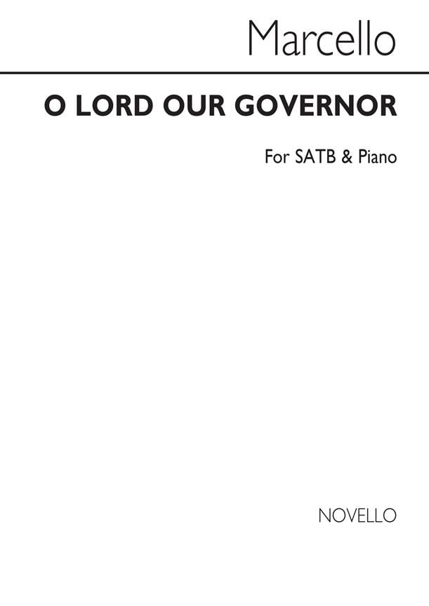 O Lord Our Governor Soprano/