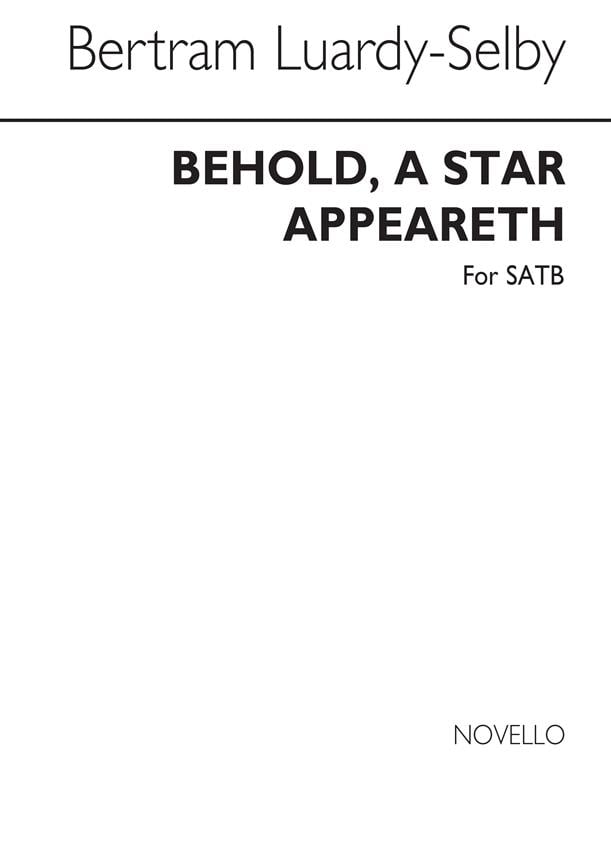 A Star Appeareth Satb/Organ