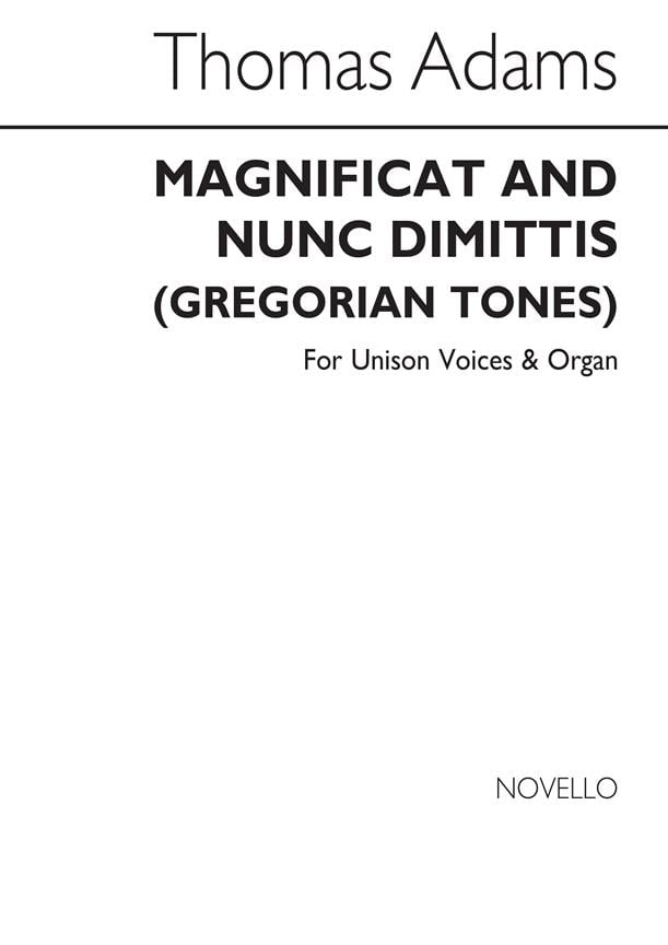 Magnificat And Nunc Dimittis(Gregorian Tones
