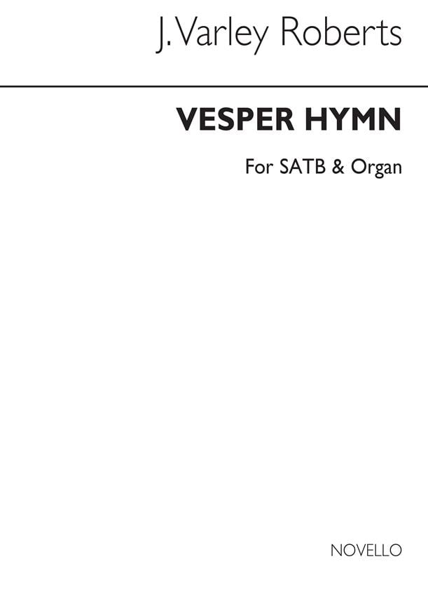 Vesper Hymn Satb/Organ