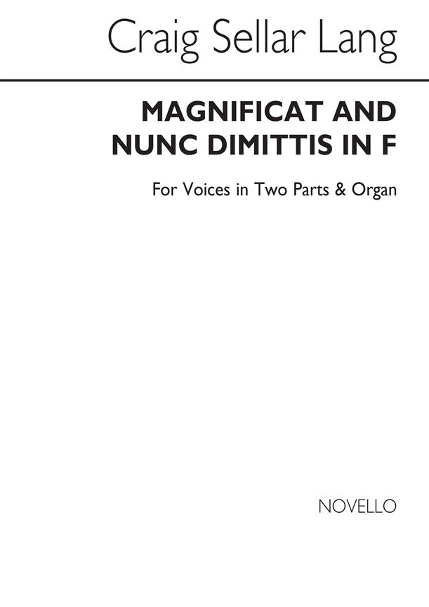 Magnificat & Nunc Dimittis In F 2
