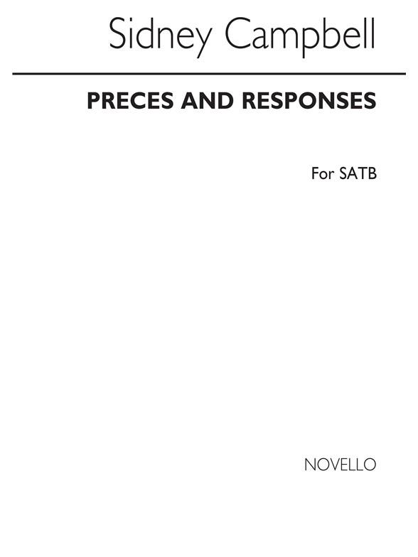 Windsor Preces And Responses for SATB Chorus