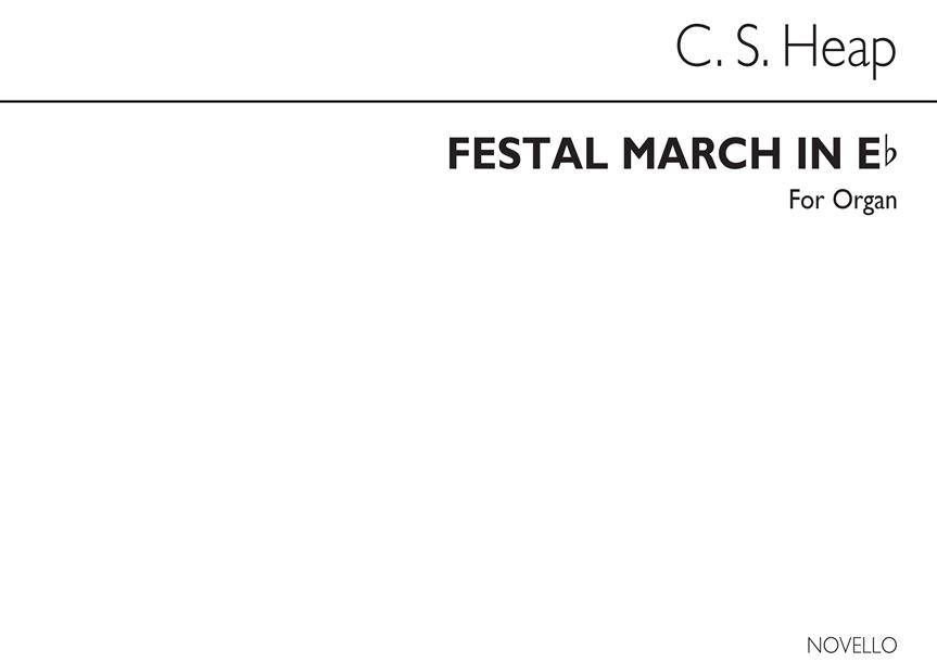 Festal March In E Flat Organ