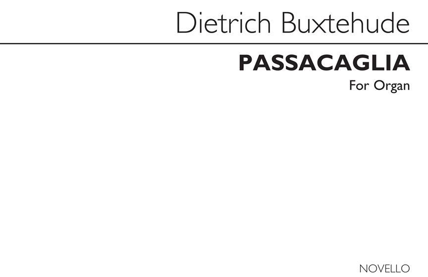 Buxtehude Passacaglia In D Organ