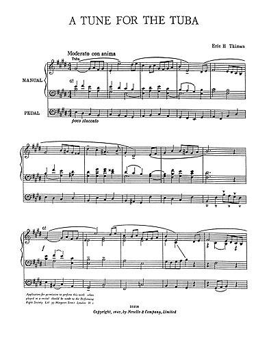 Tune For The Tuba (Organ)