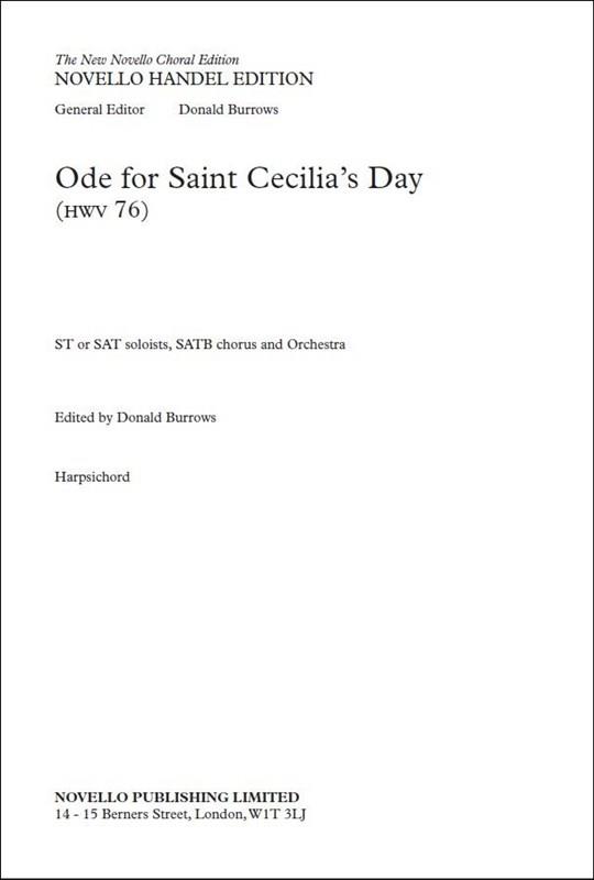 Ode For Saint Cecilia's Day