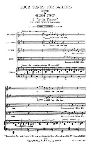 Four Songs For Sailors