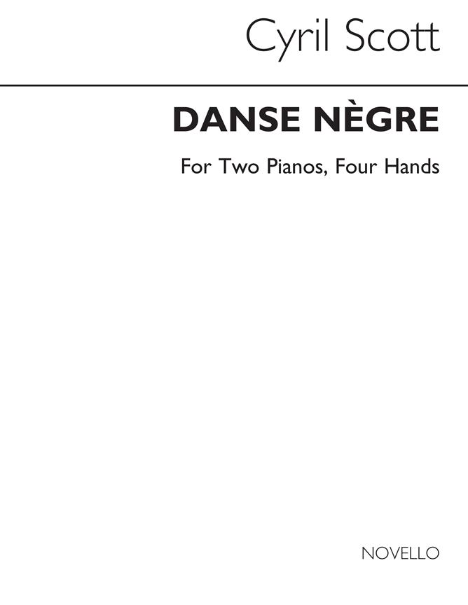 Danse Negre For Two Pianos