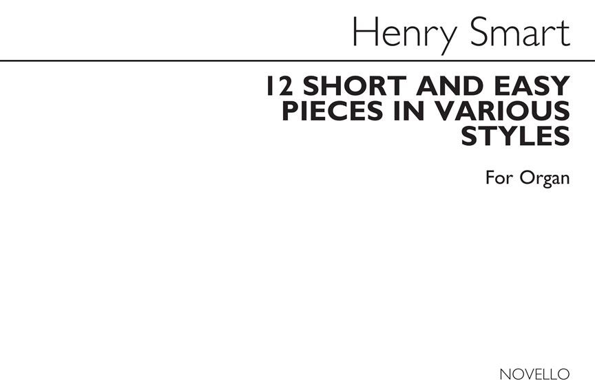 Smart 12 Short And Easy Pieces In Various Styles