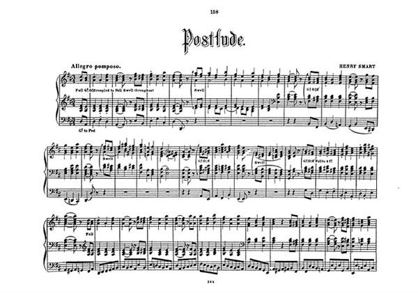 Postlude In D For Organ