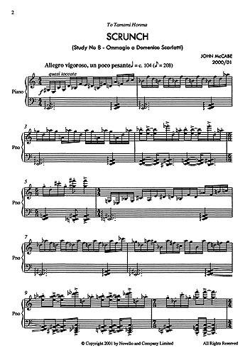 Scrunch For Solo Piano