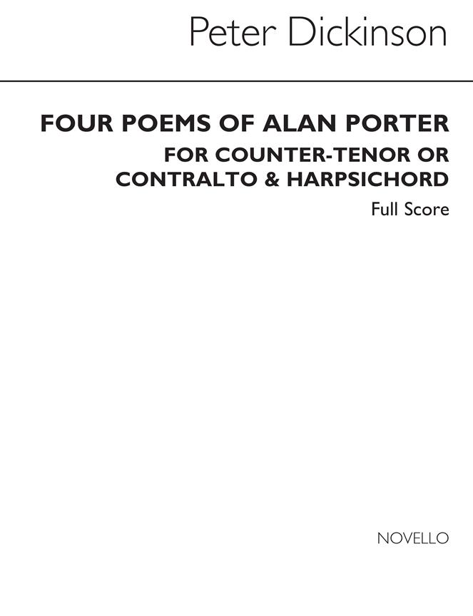Four Poems Of Alan Porter