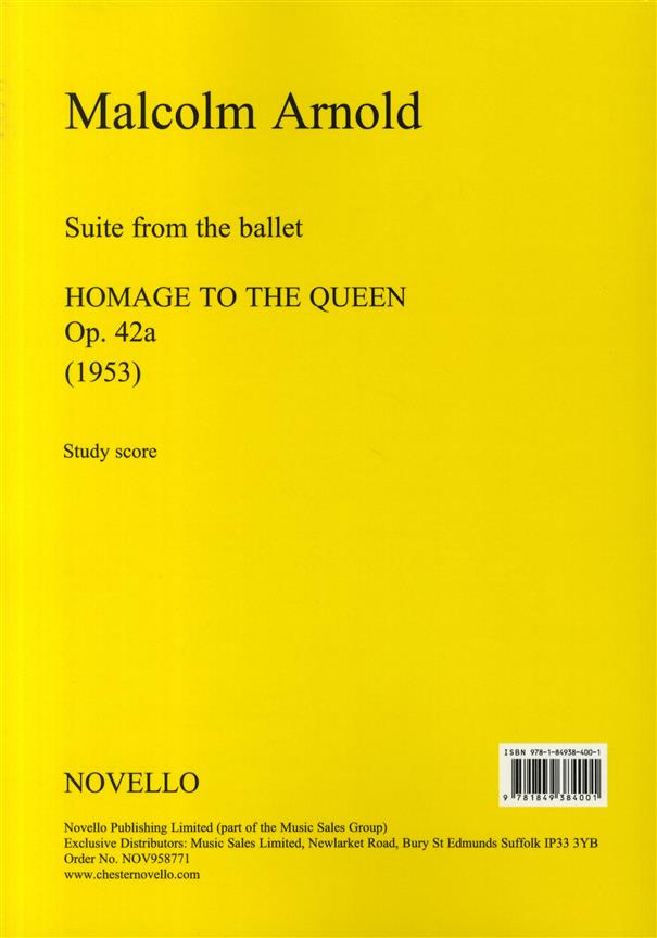 Suite From Homage To The Queen