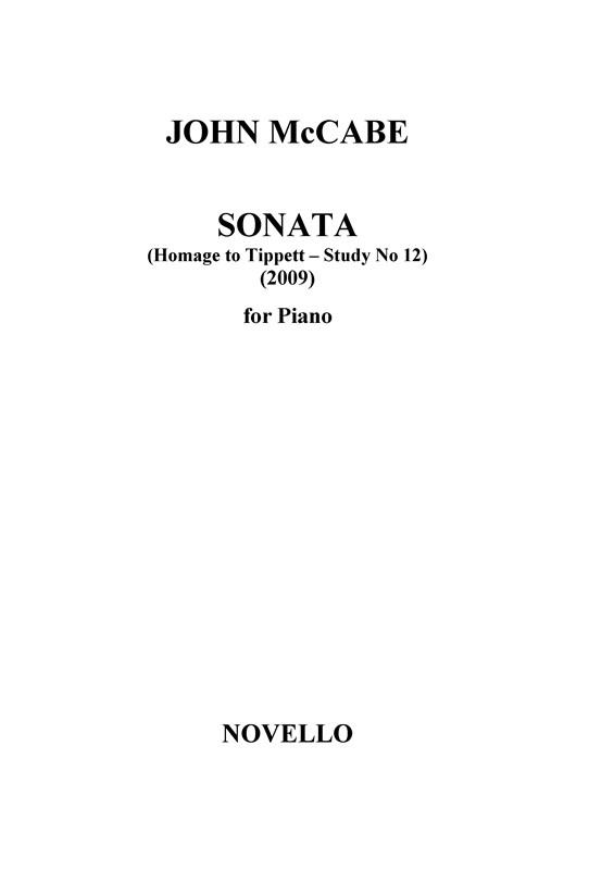 Sonata (Homage to Tippett - Study No.12)