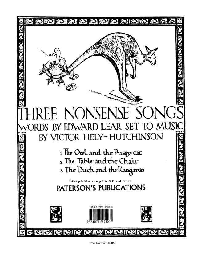 Three Nonsense Songs