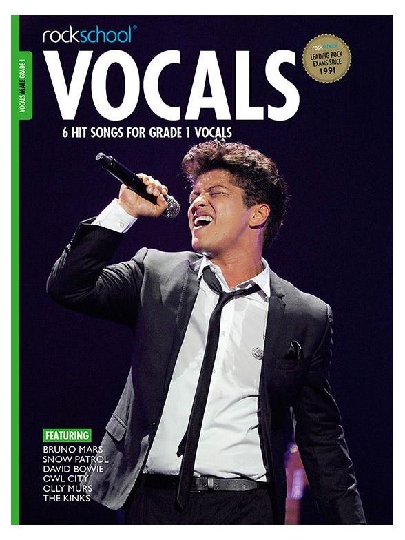 Rockschool: Vocals Grade 1 - Male 2014-2017