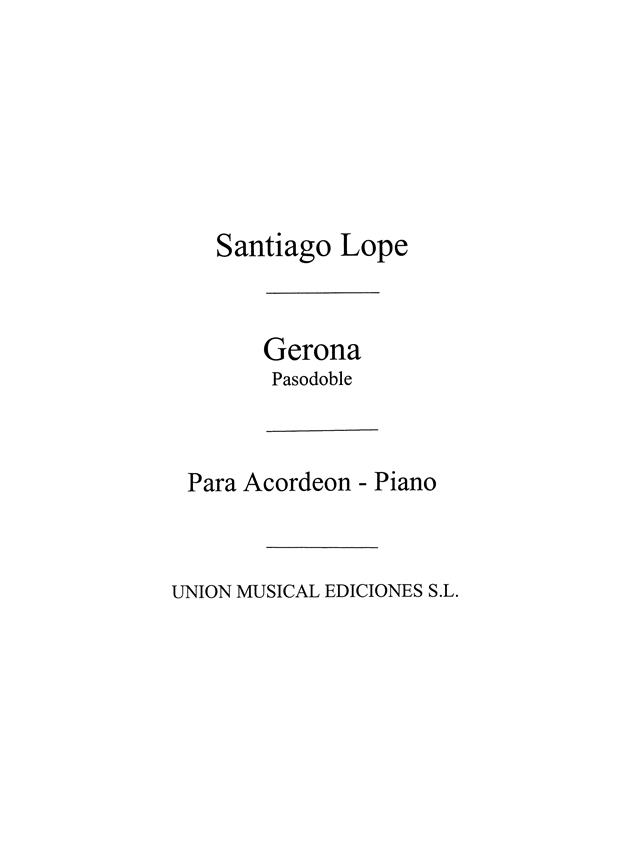 Gerona, Pasodoble