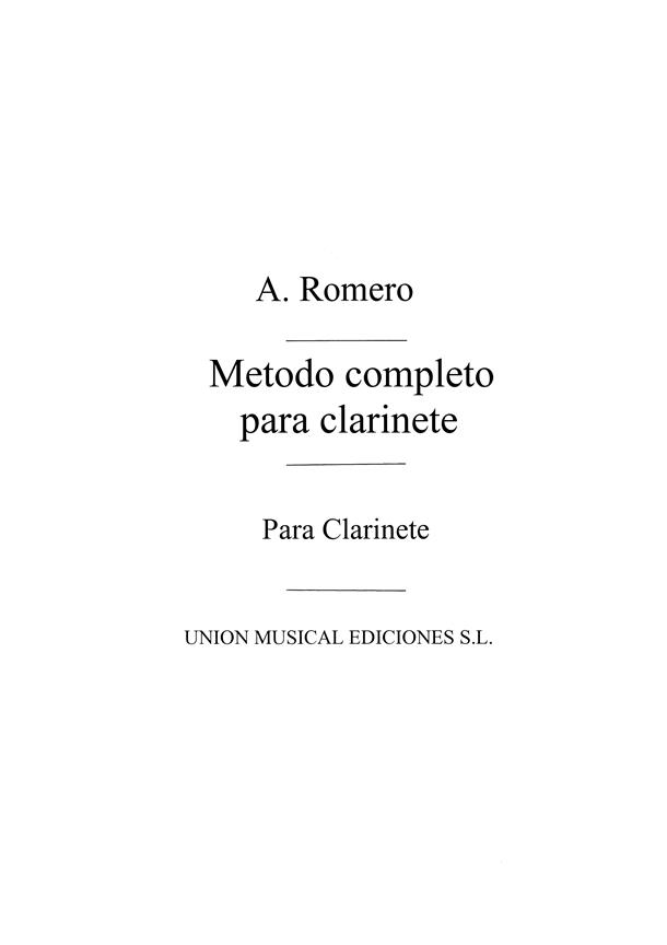 Metodode Clarinete - Apendice