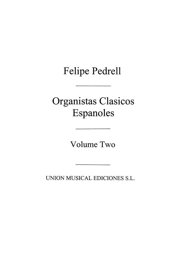 Antologia De Organistas Clasicos Vol.2