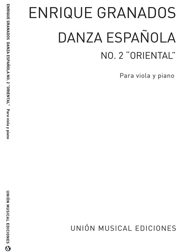 Danza Espanola No.2 - Oriental (Viola/Piano)