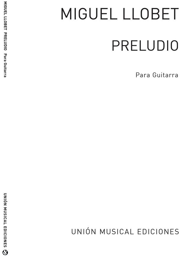 Preludio En Mi Mayor E Major Guitar