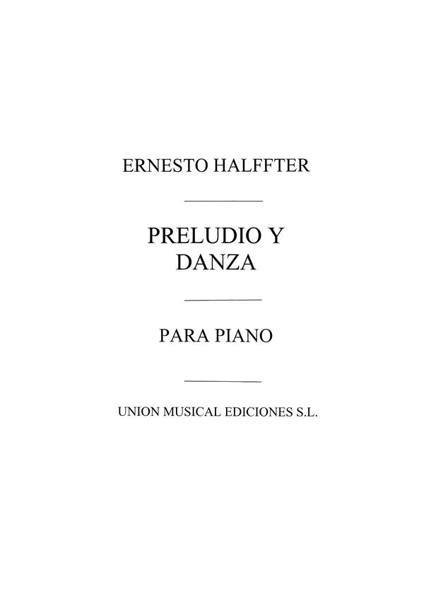 Preludio Y Danza Para Piano